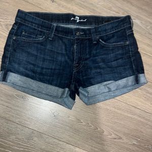 7 For All Mankind Denim Sorts size 28